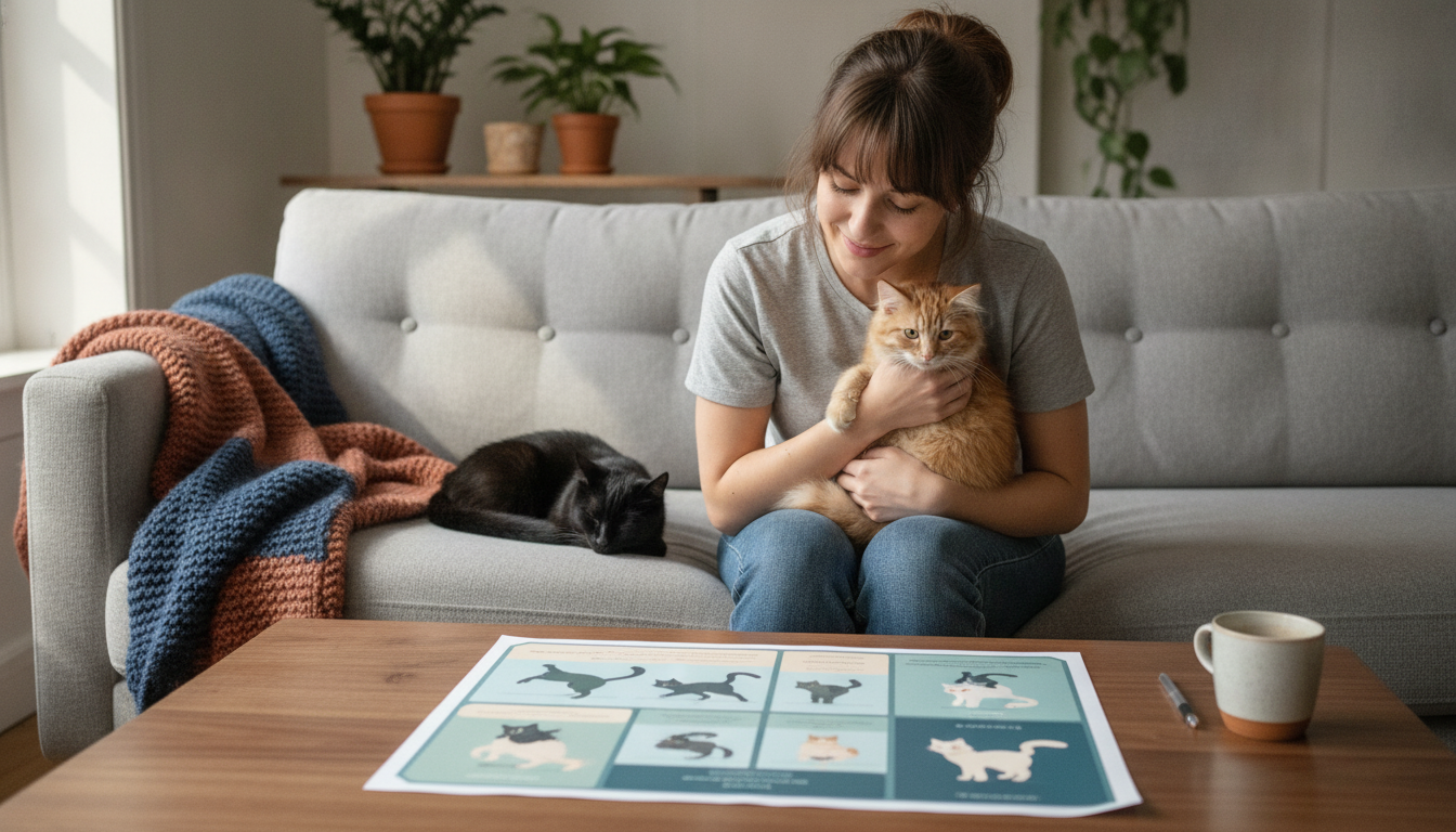 Cat Body Language Cheat Sheet: Tails, Ears & Meows